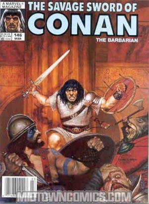 Savage Sword Of Conan Magazine #146