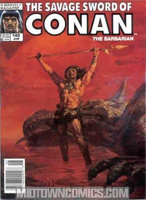 Savage Sword Of Conan Magazine #149