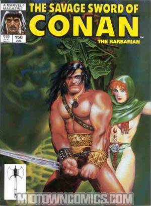 Savage Sword Of Conan Magazine #150