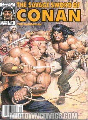 Savage Sword Of Conan Magazine #153