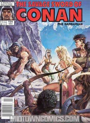 Savage Sword Of Conan Magazine #154