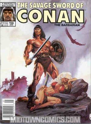 Savage Sword Of Conan Magazine #156