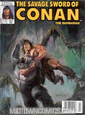 Savage Sword Of Conan Magazine #157