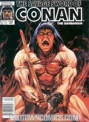 Savage Sword Of Conan Magazine #159