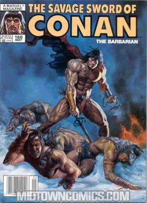 Savage Sword Of Conan Magazine #160