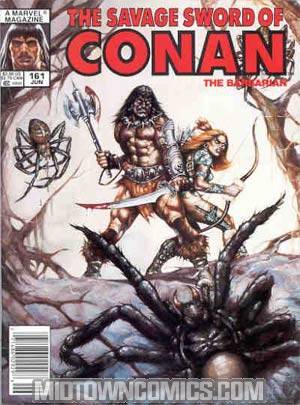 Savage Sword Of Conan Magazine #161