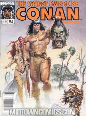 Savage Sword Of Conan Magazine #164