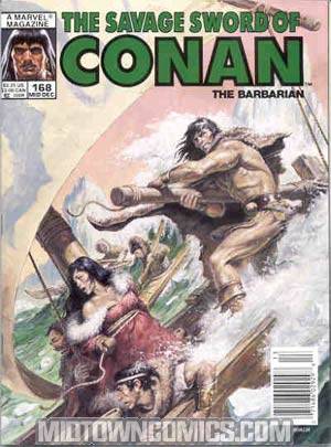 Savage Sword Of Conan Magazine #168