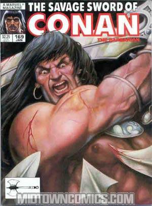 Savage Sword Of Conan Magazine #169