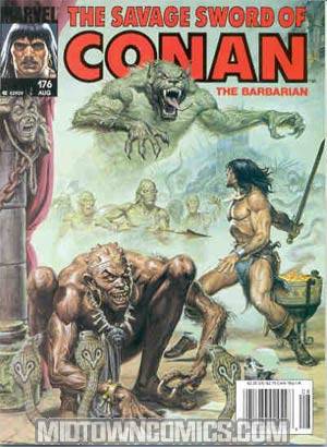 Savage Sword Of Conan Magazine #176