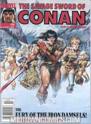 Savage Sword Of Conan Magazine #179