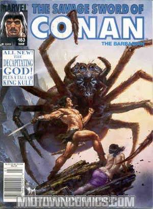 Savage Sword Of Conan Magazine #183