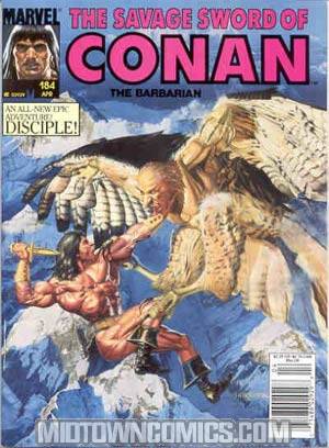 Savage Sword Of Conan Magazine #184