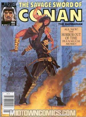 Savage Sword Of Conan Magazine #186