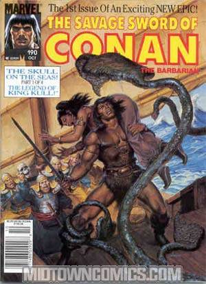 Savage Sword Of Conan Magazine #190