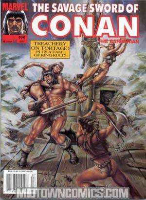 Savage Sword Of Conan Magazine #199