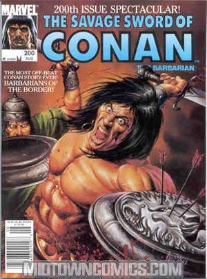Savage Sword Of Conan Magazine #200