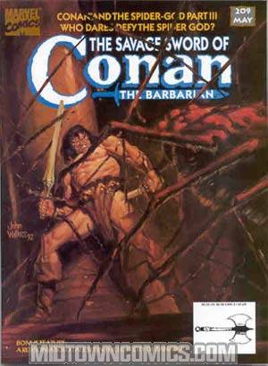 Savage Sword Of Conan Magazine #209