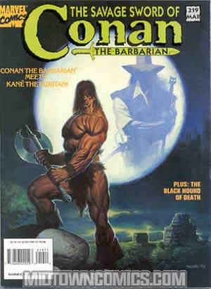 Savage Sword Of Conan Magazine #219