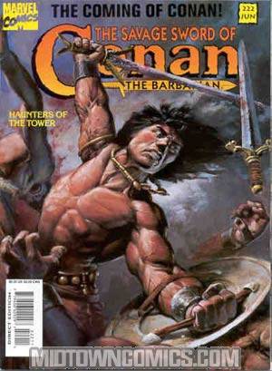 Savage Sword Of Conan Magazine #222