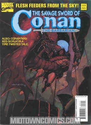 Savage Sword Of Conan Magazine #223