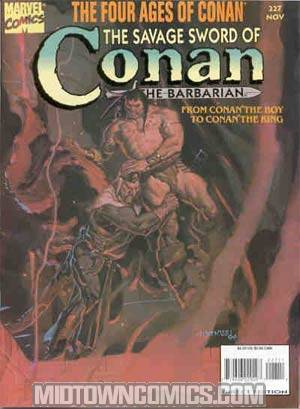 Savage Sword Of Conan Magazine #227