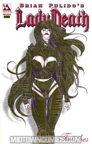 Brian Pulidos Lady Death Fetishes 2006 Special Gold Foil Cvr