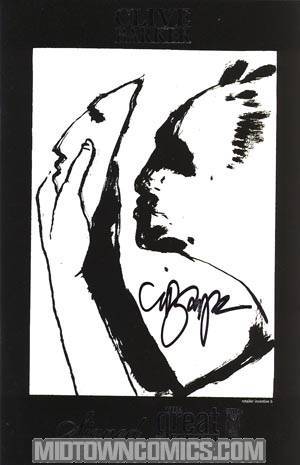 Clive Barkers Great And Secret Show #4 Incentive Barker Signed Sketch Cover