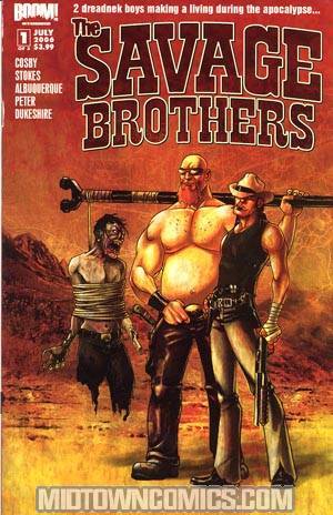 Savage Brothers #1 Dave Johnson Cover