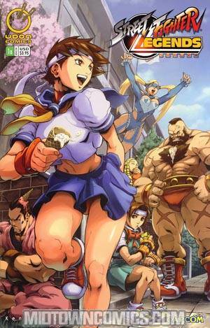 Street Fighter Legends Sakura #1 Cvr B Lee