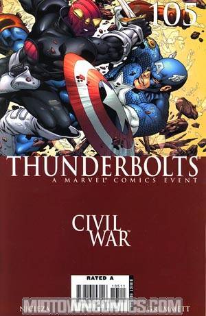 Thunderbolts #105 (Civil War Tie-In)