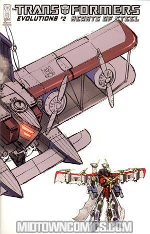 Transformers Evolutions Hearts Of Steel #2 Cvr C Incentive Guidi Starscream Sketch Variant Cover