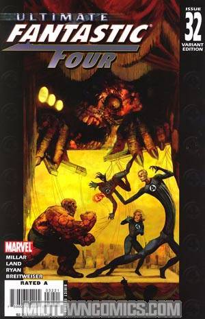 Ultimate Fantastic Four #32 Cover B Incentive Arthur Suydam Variant Cover