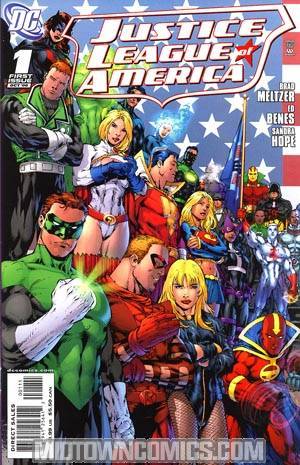 Justice League Of America Vol 2 #1 Cover A 1st Ptg