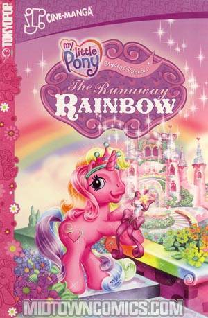 My Little Pony Jr Cinemanga Vol 4 The Runaway Rainbow GN