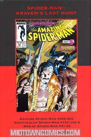 Spider-Man Kravens Last Hunt HC Premiere Edition Variant Cvr