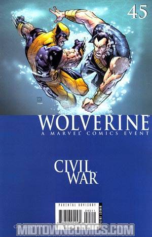 Wolverine Vol 3 #45 (Civil War Tie-In)