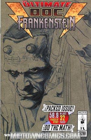 Doc Frankenstein #5 Cover B Sketch
