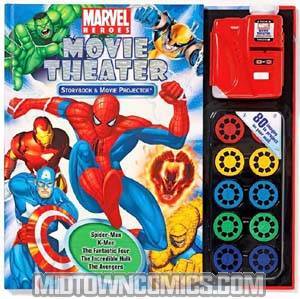 Marvel Heroes Movie Theatre Storybook And Movie Projector HC