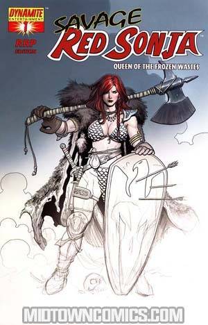 Savage Red Sonja Queen Of The Frozen Wastes #1 Cover F Incentive Frank Cho RRP Cover