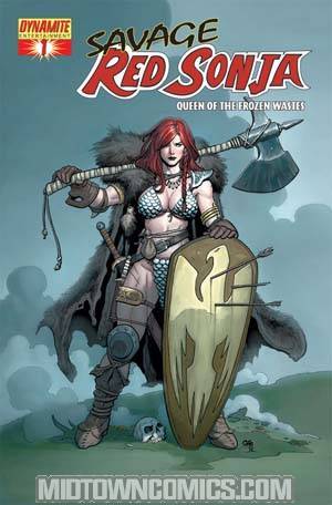 Savage Red Sonja Queen Of The Frozen Wastes #1 Cover A Frank Cho Cover