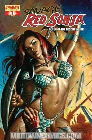 Savage Red Sonja Queen Of The Frozen Wastes #1 Cover B Mark Texeira Cover