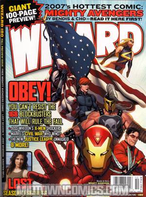 Wizard Comics Magazine #180 Avengers Cho Cvr