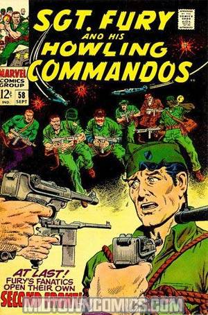 Sgt. Fury & His Howling Commandos #58