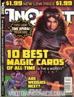 Inquest Gamer #138 Magic The Gathering Time Spiral Cvr