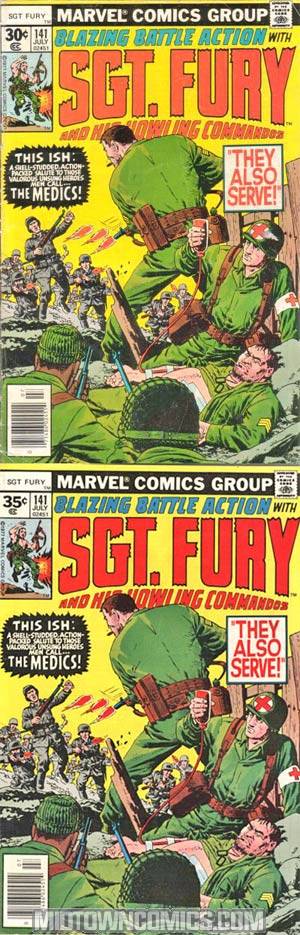 Sgt. Fury & His Howling Commandos #141 Cover A Regular 30 Cent Edition