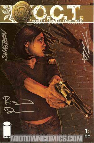 Occult Crimes Taskforce #1 Signed By Rosario Dawson