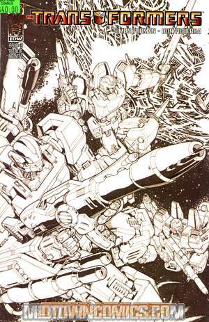Transformers Stormbringer #3 Cover C Incentive Figueroa Wraparound Sketch Cvr