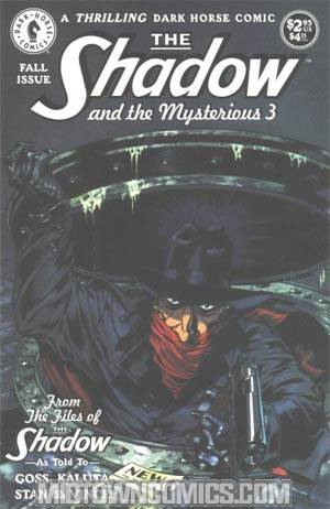 Shadow And The Mysterious 3 #1