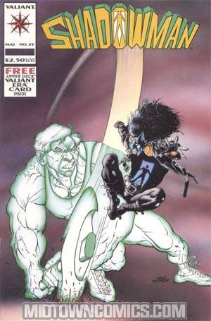 Shadowman #25 Cover A With Card